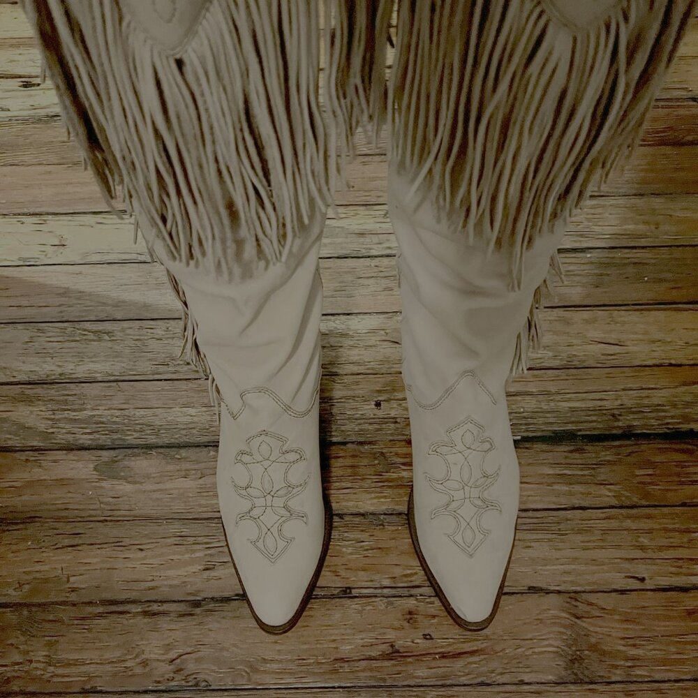 DIESEL over the knee cowboy boots